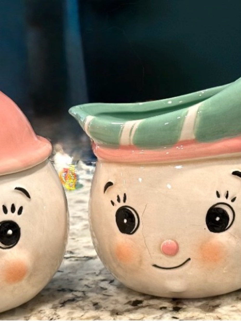 NWT Joanna Parker Christmas Snowman sugar and creamer set - Picture 4 of 4